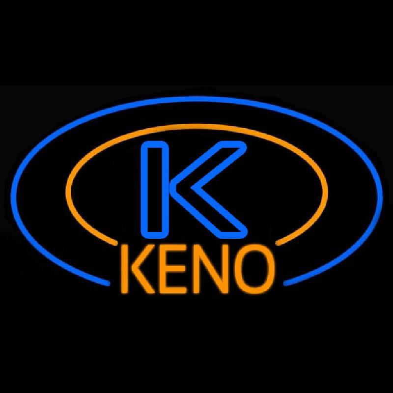 K Keno 2 Neontábla