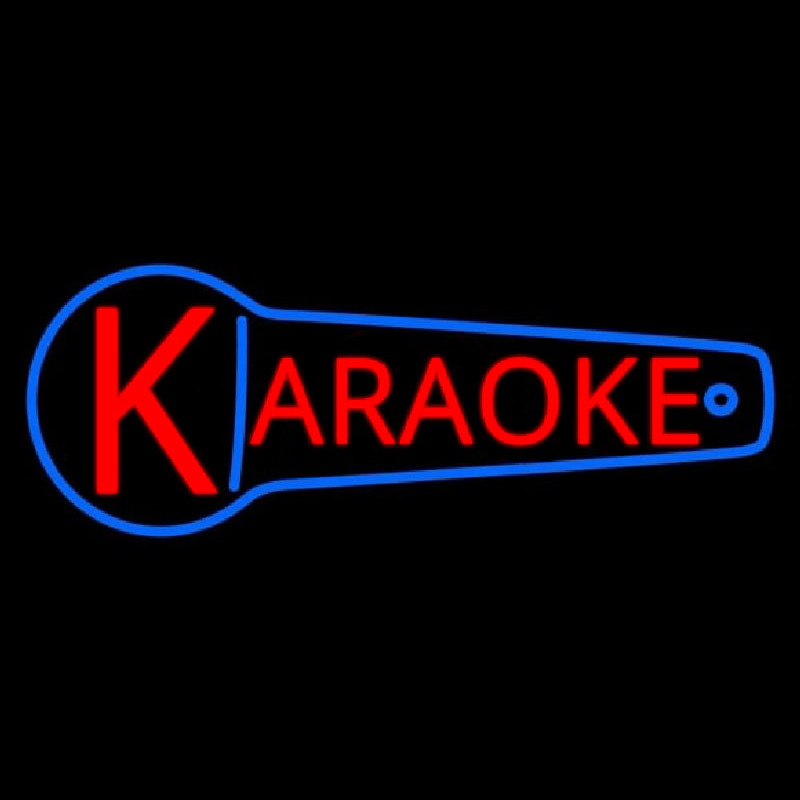 Karaoke Block 3 Neontábla