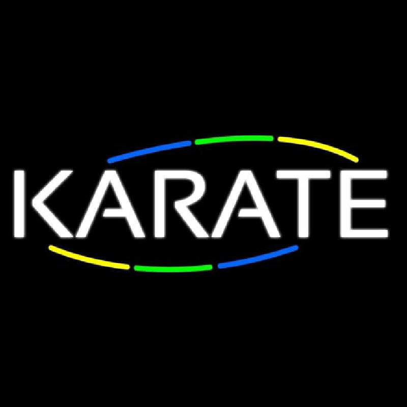 Karate Neontábla