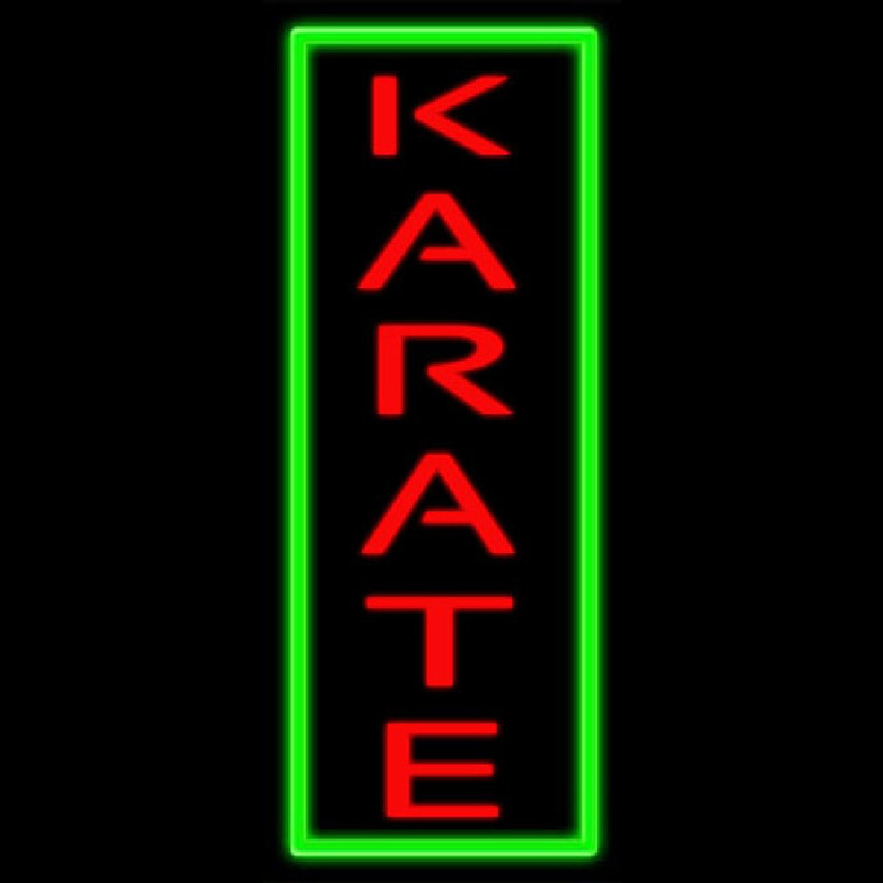 Karate Neontábla
