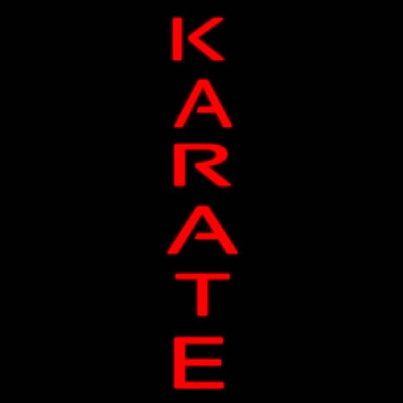 Karate Neontábla