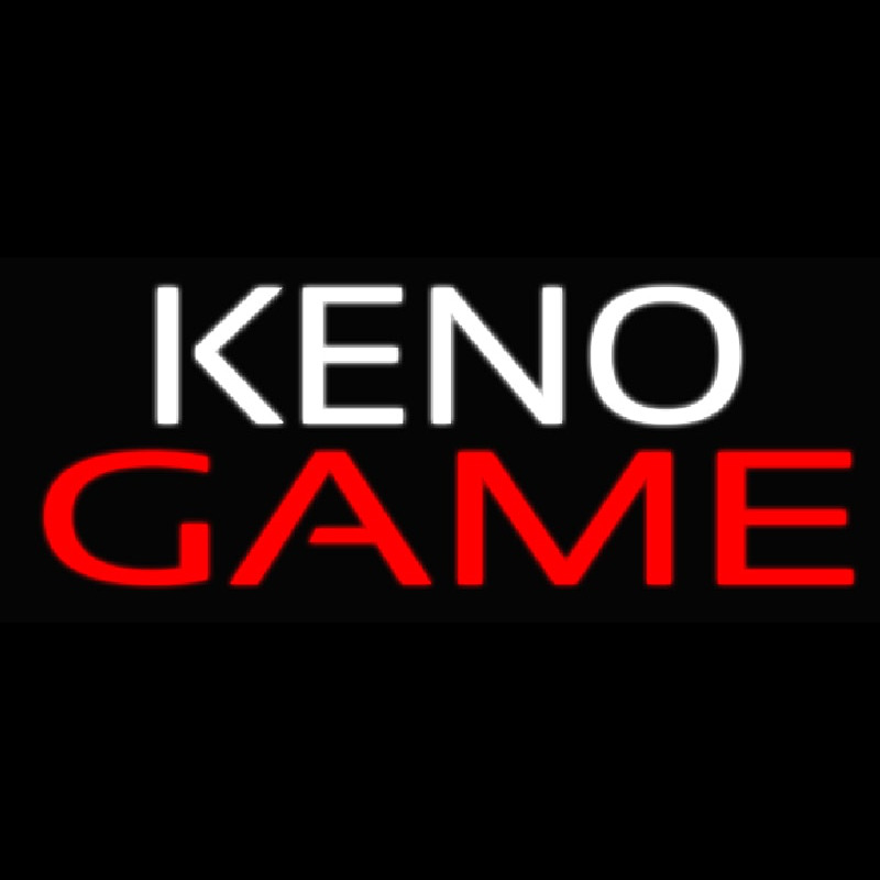 Keno Gems 3 Neontábla