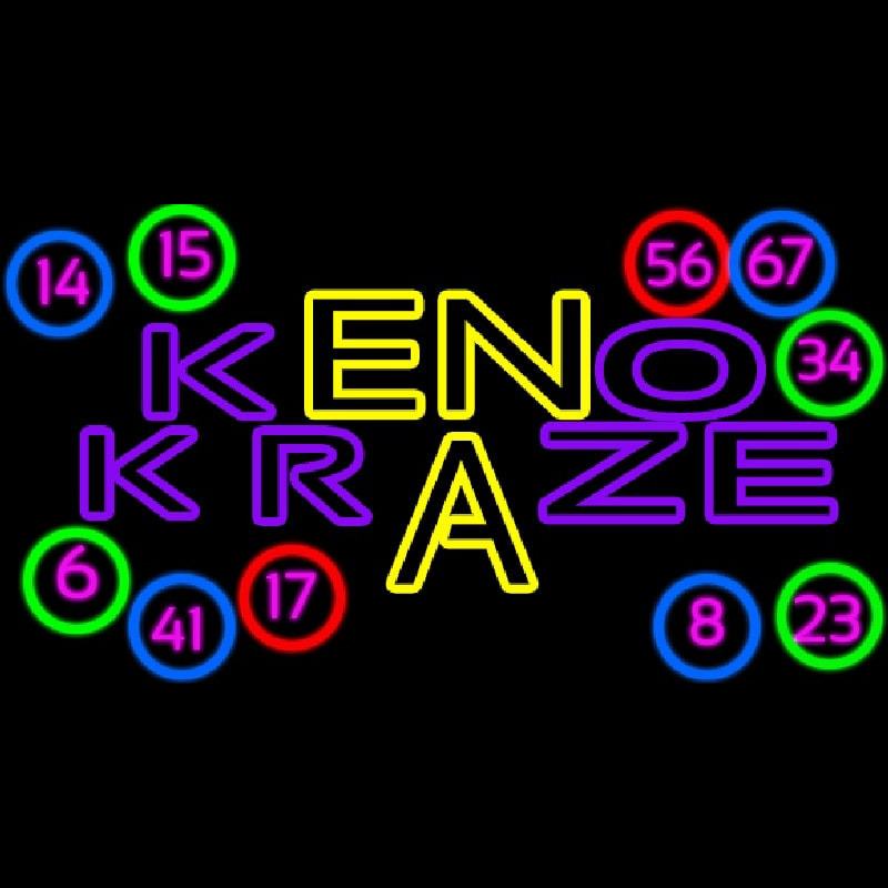 Keno Kraze 1 Neontábla
