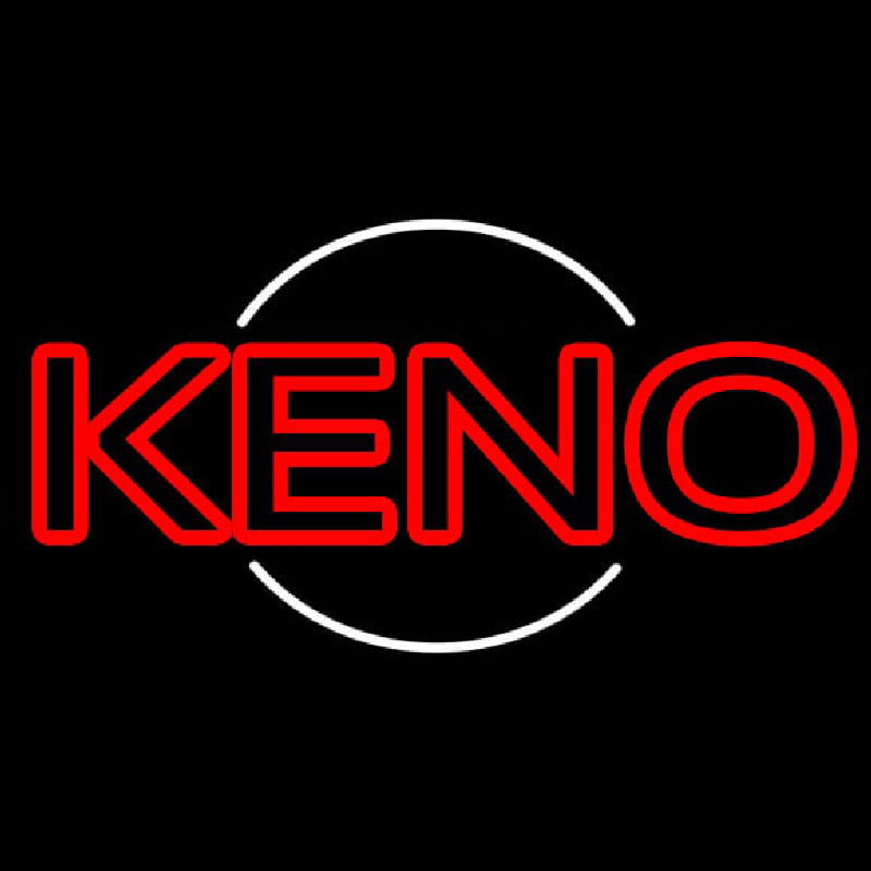 Keno With Ball Neontábla