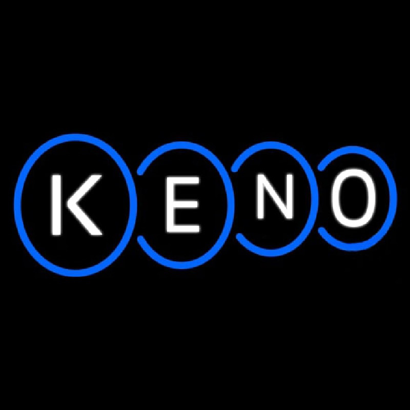 Keno With Border 1 Neontábla