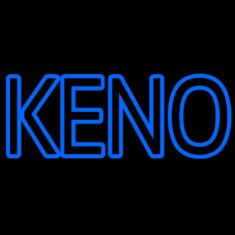 Keno With Outline 2 Neontábla