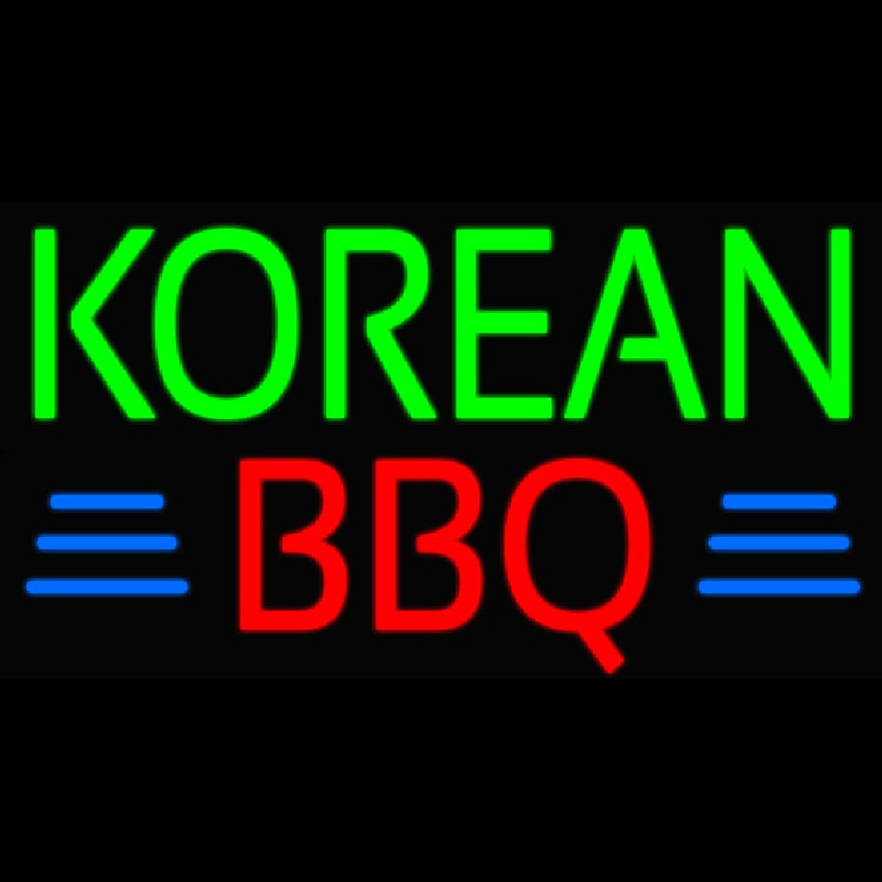 Korean Bbq Neontábla