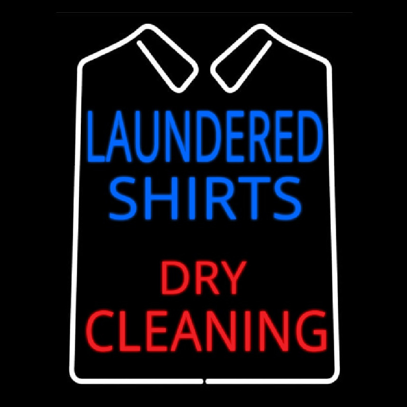Laundered Shirts Neontábla