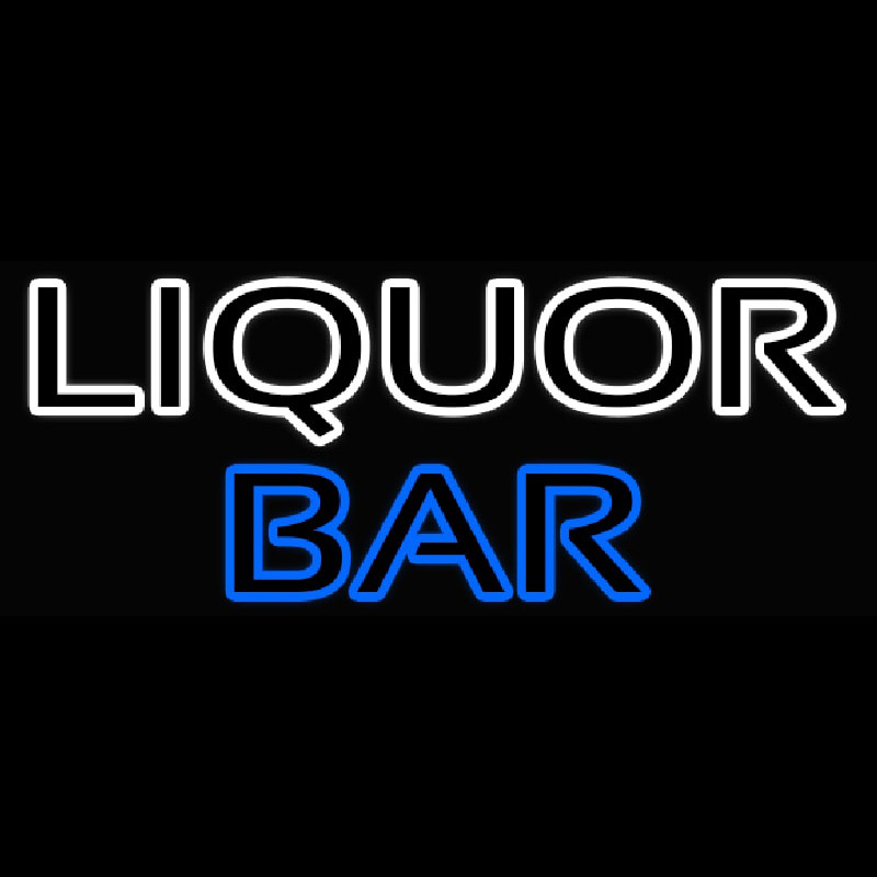Liquor Bar 2 Neontábla