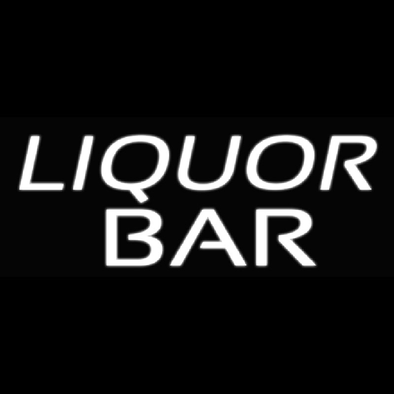 Liquor Bar Neontábla