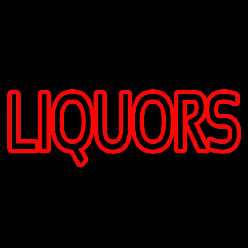 Liquors Neontábla