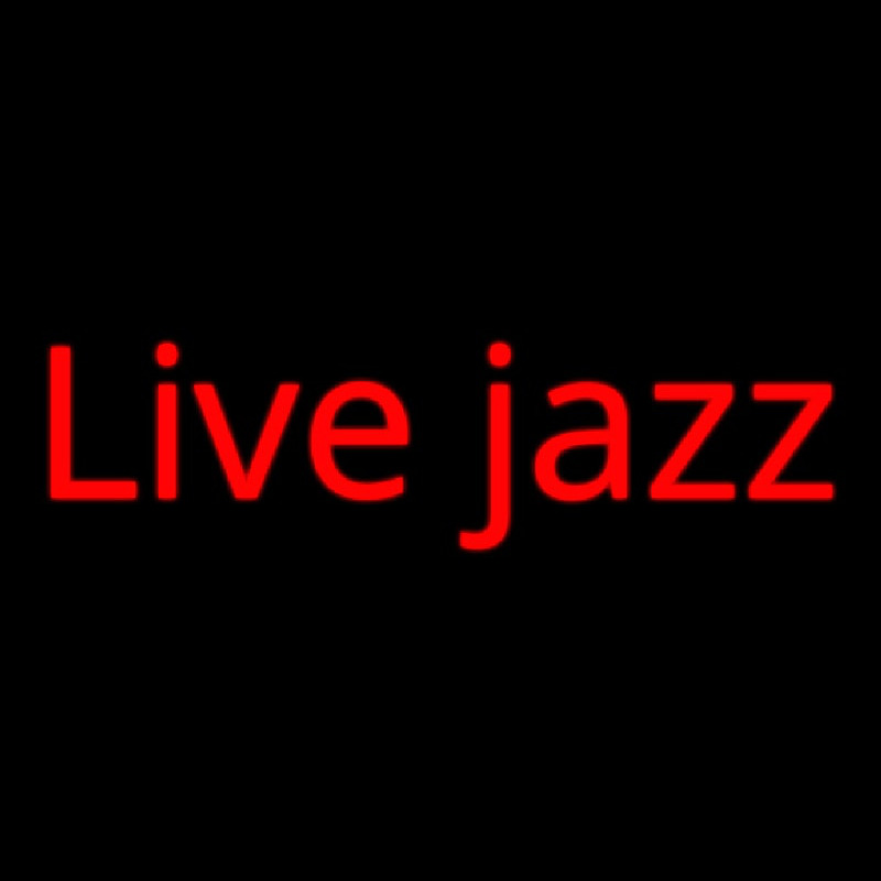 Live Jazz 1 Neontábla