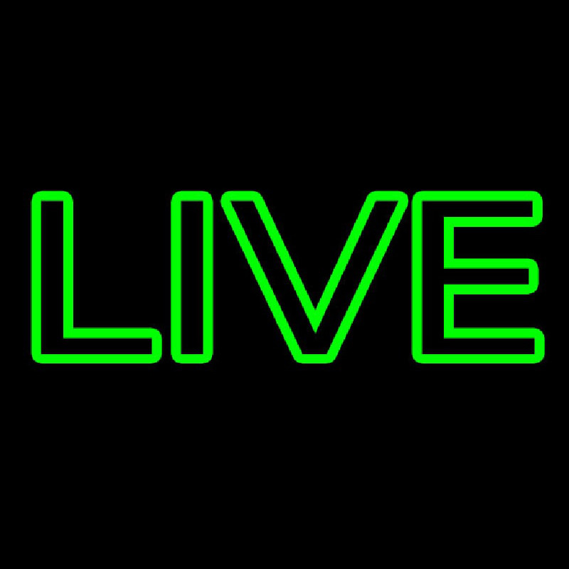 Live Neontábla