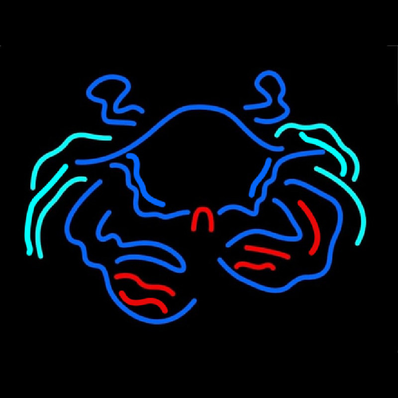 Logo Of Crab 1 Neontábla