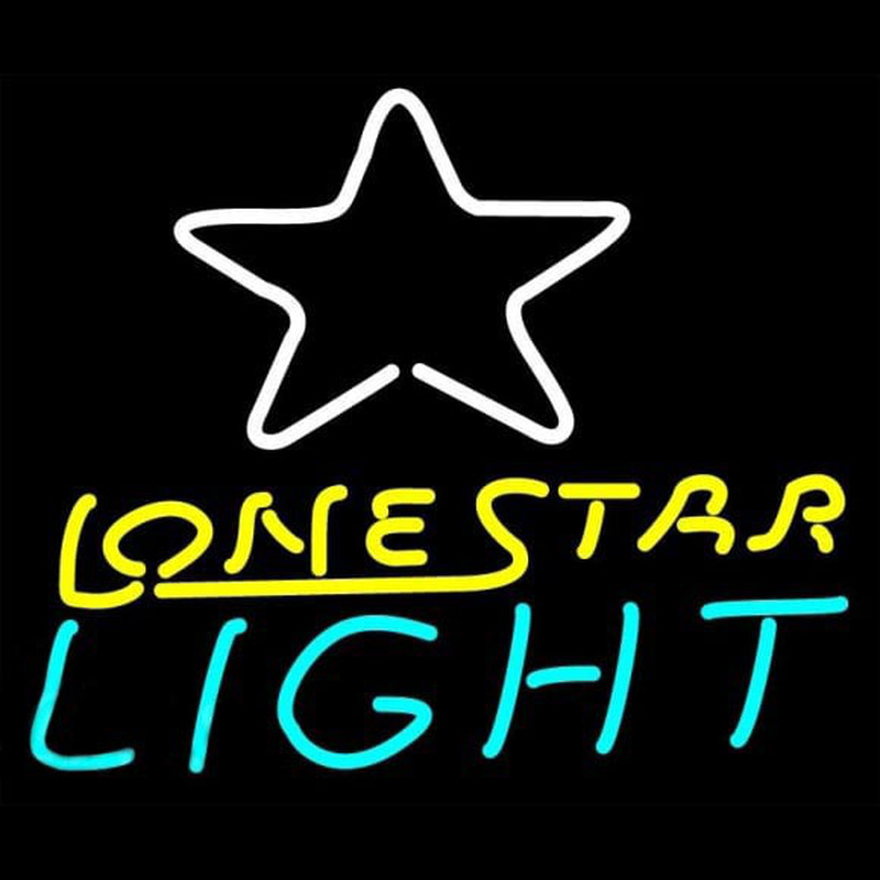 Lone Star Light Bar Pool Room Man Cave Necessity Neontábla