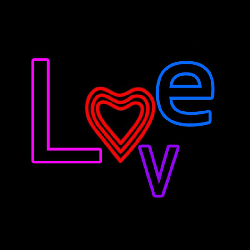 Love Neontábla