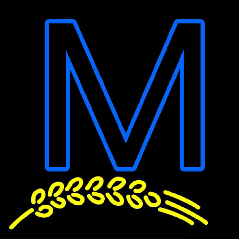 M Neontábla
