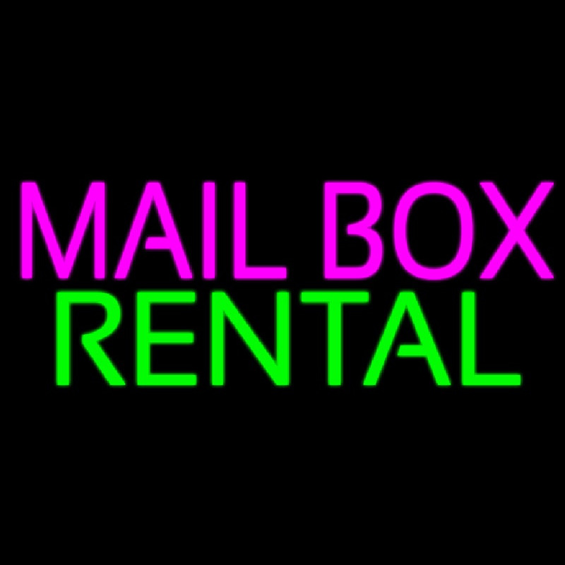 Mailbo  Rental Neontábla