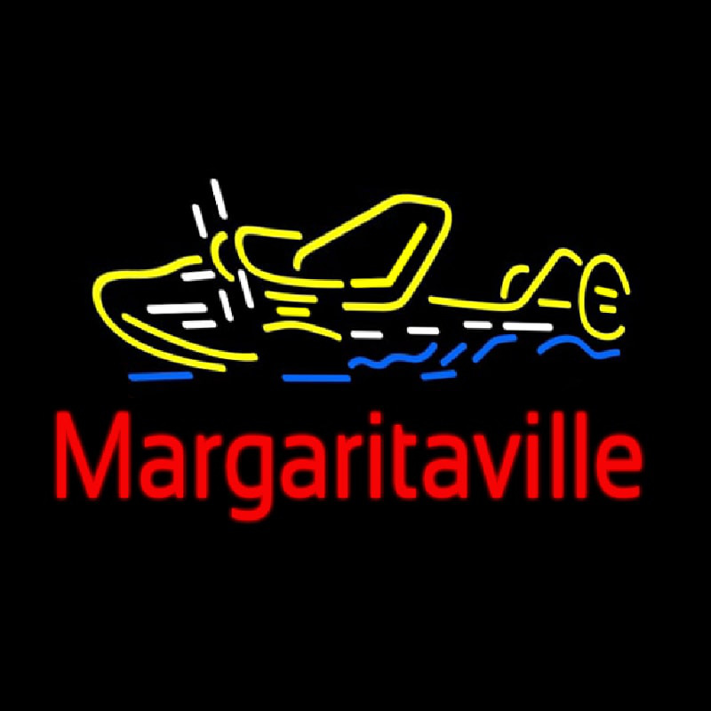 Margaritaville Seaplane Neontábla