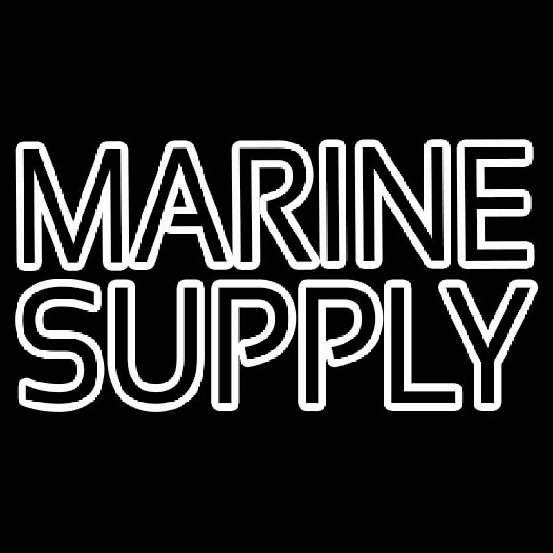 Marine Supply Neontábla