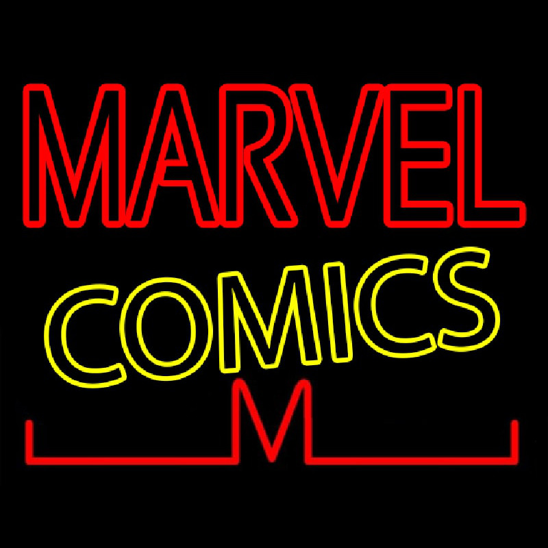 Marvel Comics Neontábla