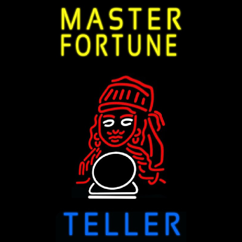 Master Fortune Teller Neontábla