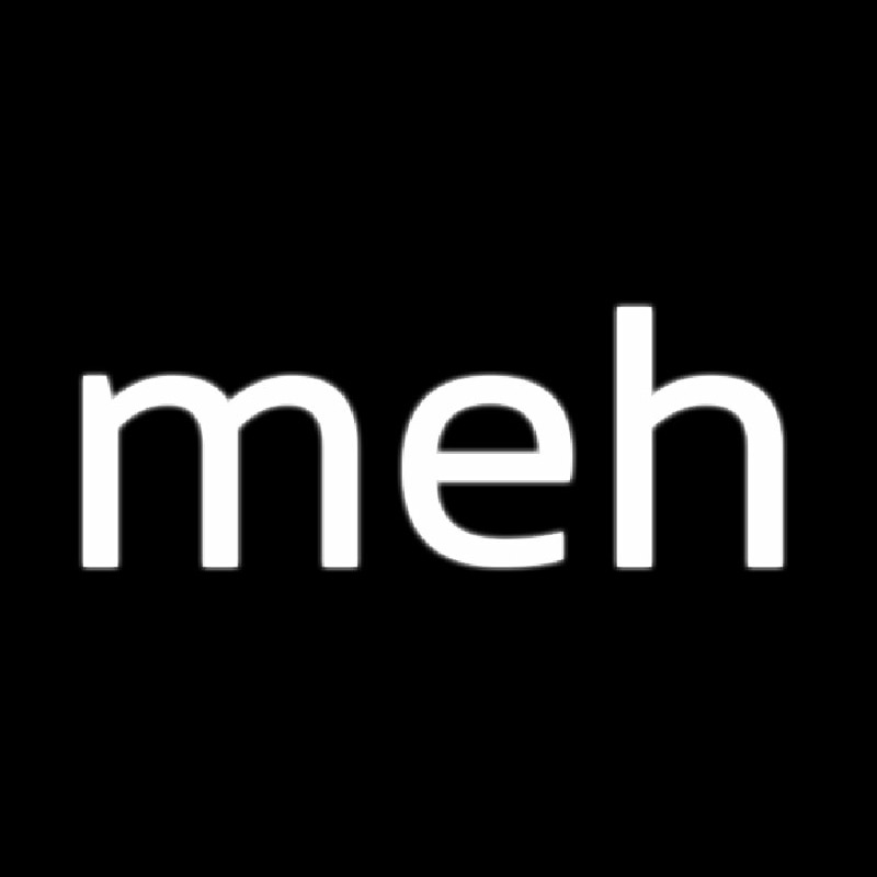 Meh Neontábla