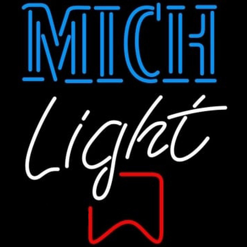 Michelob Light Mich Neontábla