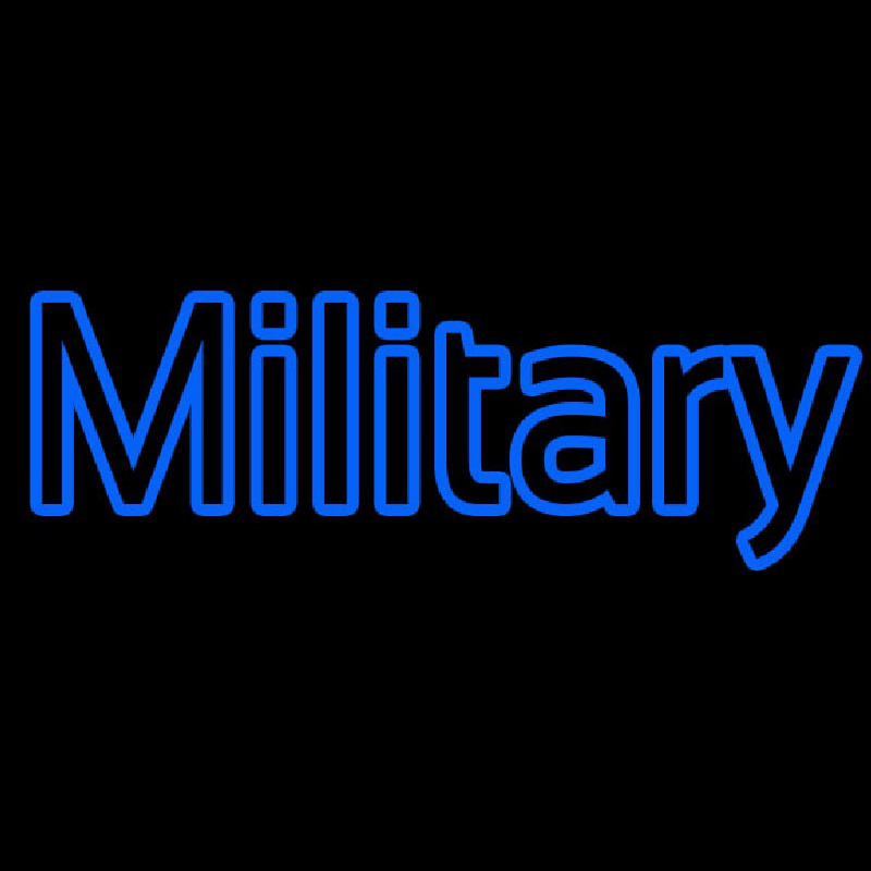 Military Neontábla