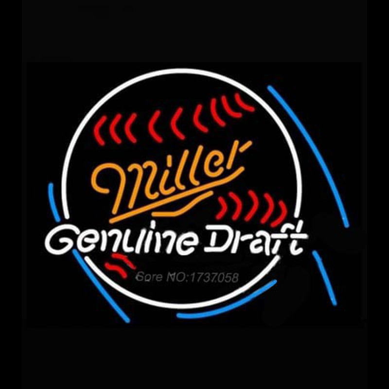 Miller Baseball Neontábla