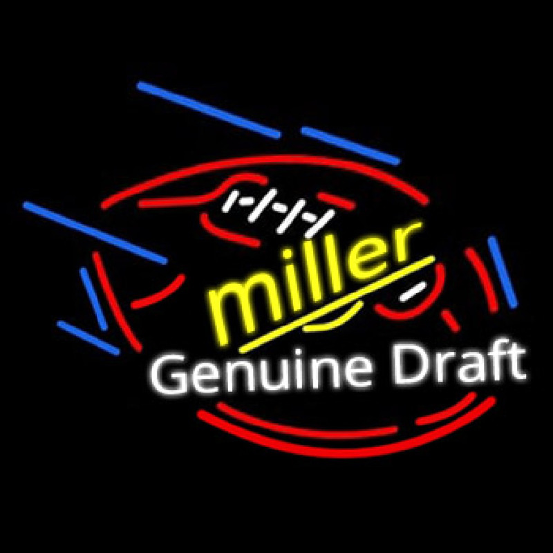 Miller Genuine Draft Foot Ball Neontábla