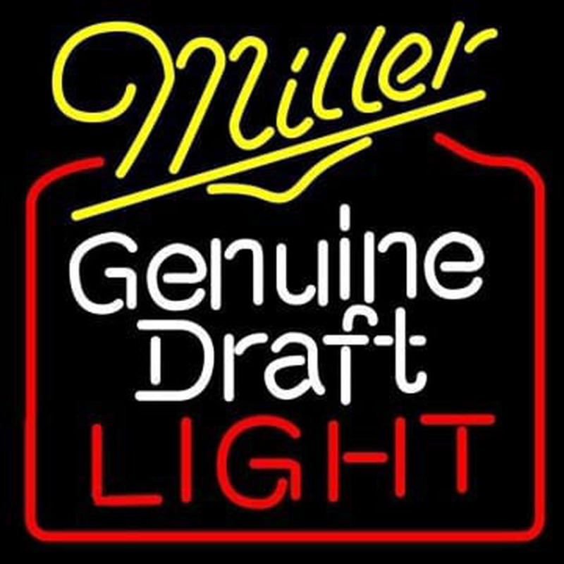 Miller Genuine Draft Golden Gate Bridge Wide Neontábla