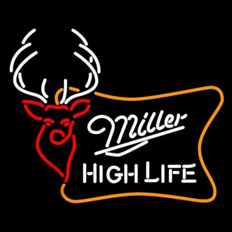 Miller High Life Buck Neontábla