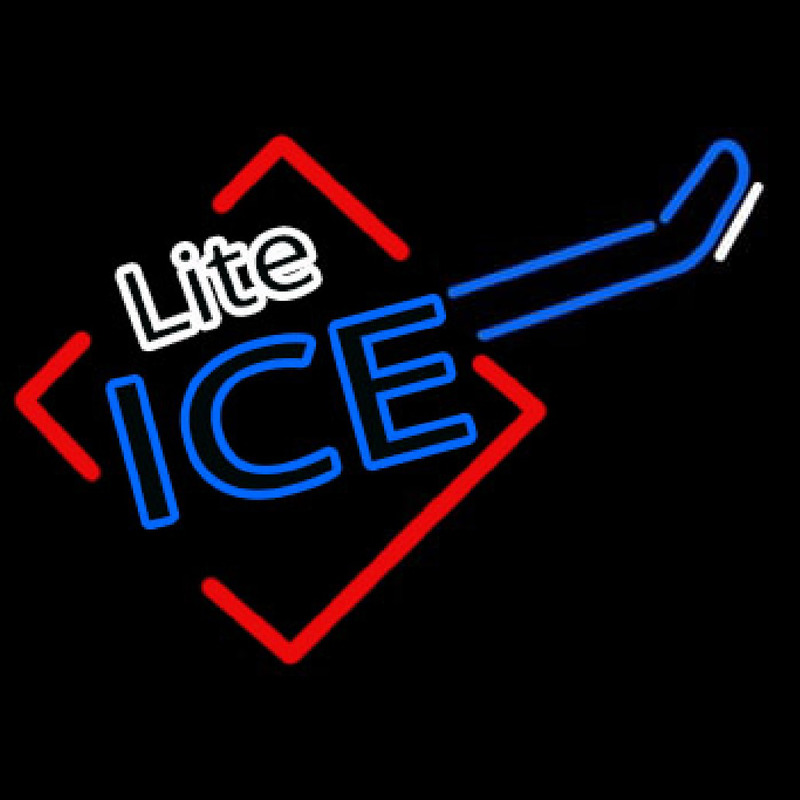 Miller Lite Ice Cube Guitar Neontábla