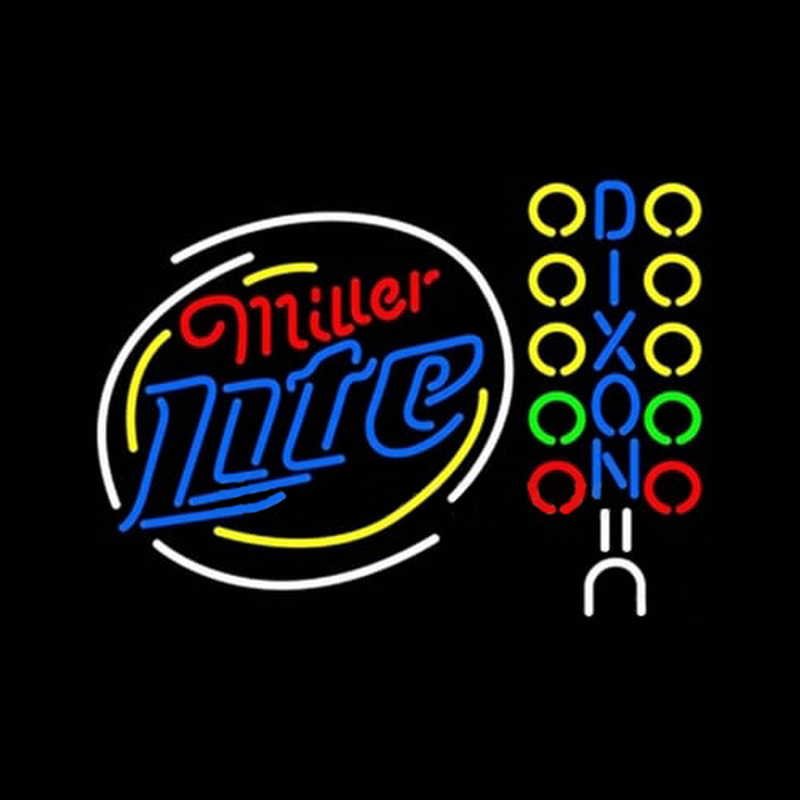 Miller Lite Larry Dixon Neontábla