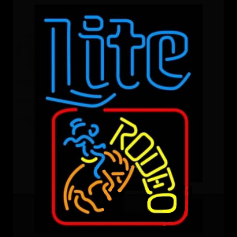 Miller Lite Rodeo Neontábla