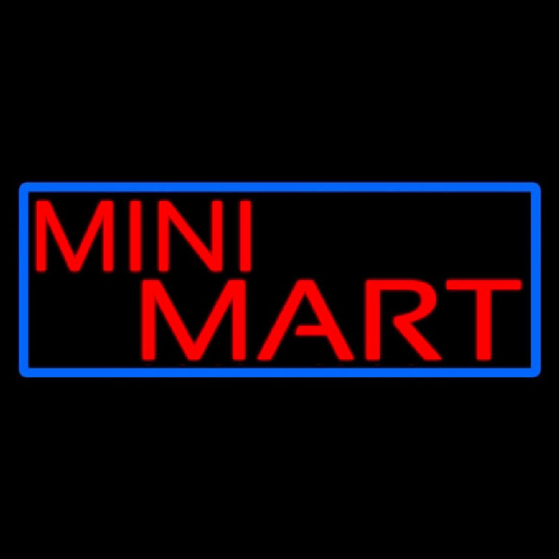 Mini Mart Neontábla
