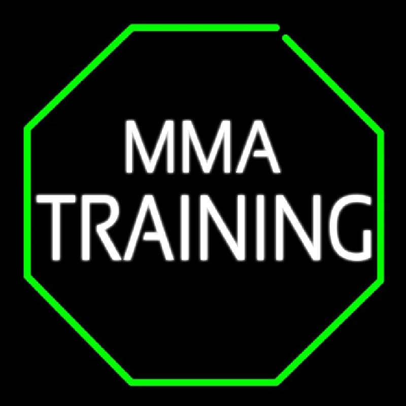 Mma Training Martial Arts Neontábla