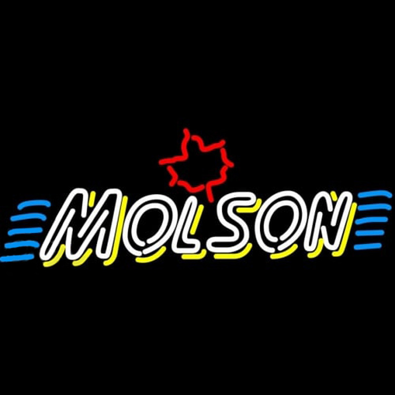 Molson Double Stroke Marquee Neontábla