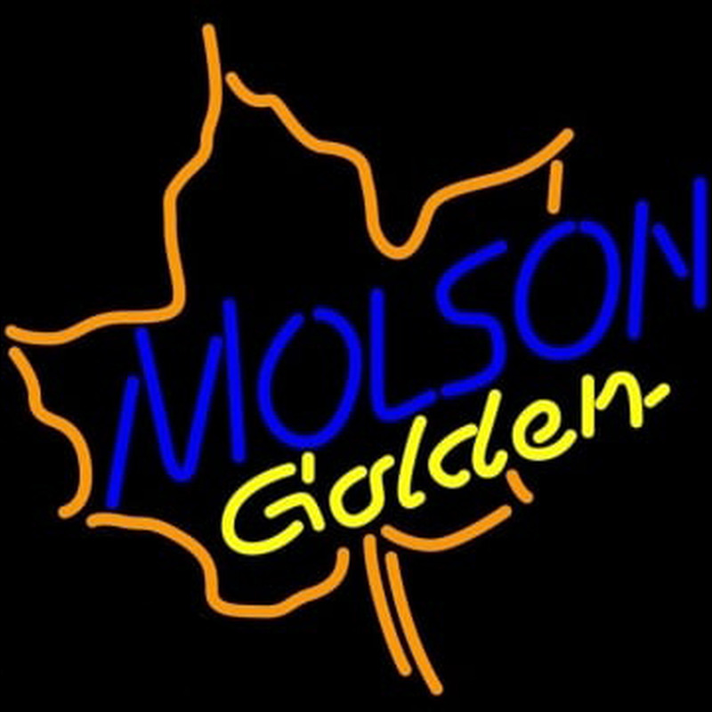 Molson Golden Maple Leaf Neontábla