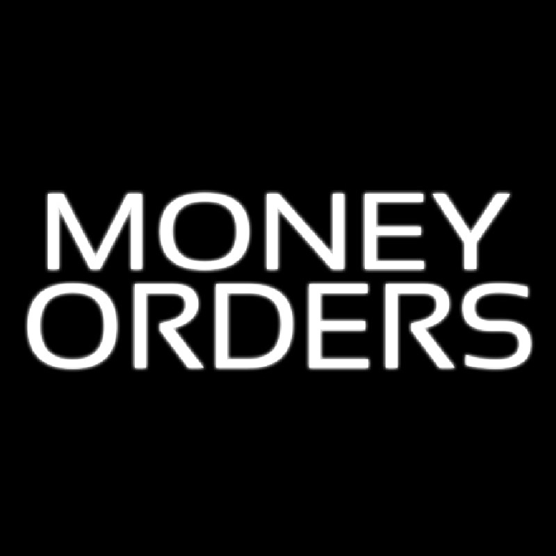 Money Orders Neontábla
