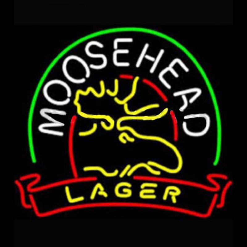 Moosehead Lager Beer Neontábla