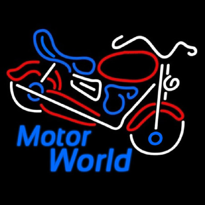 Motor World Neontábla