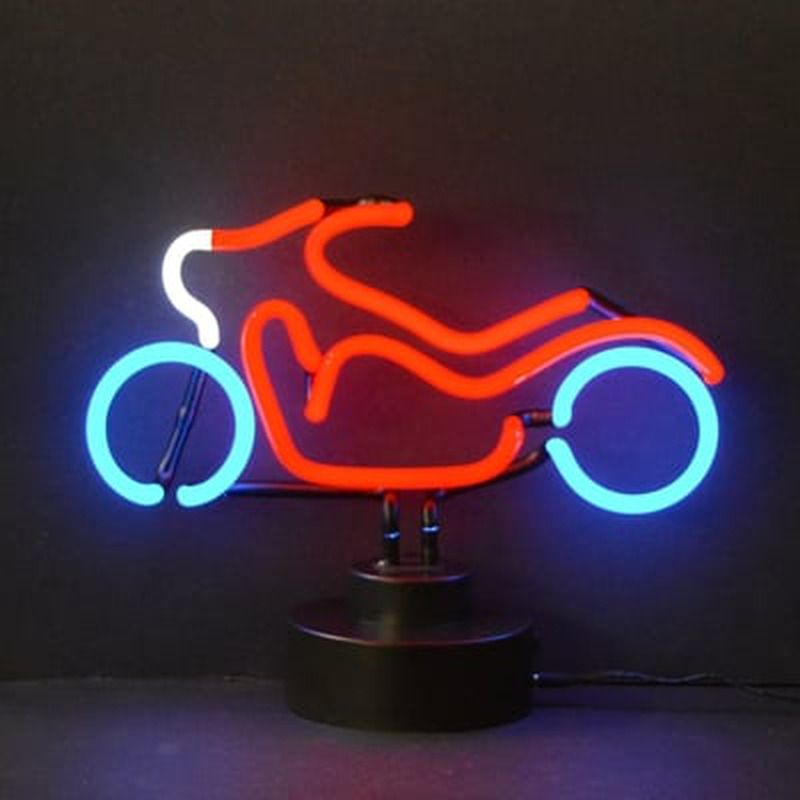 Motorcycle Desktop Neontábla