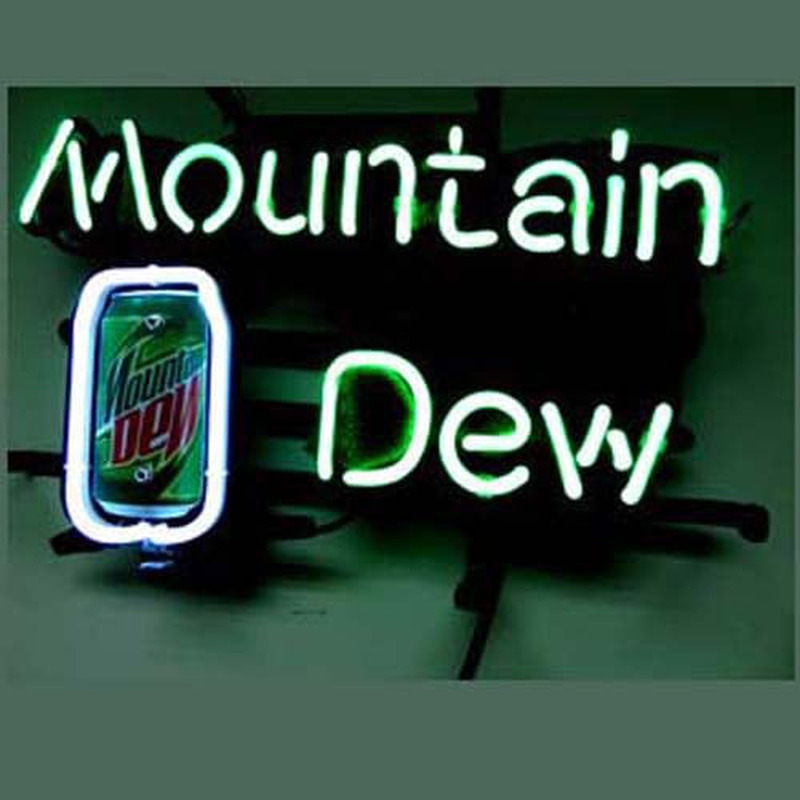 Mountain Dew Soda Sör Kocsma Neontábla