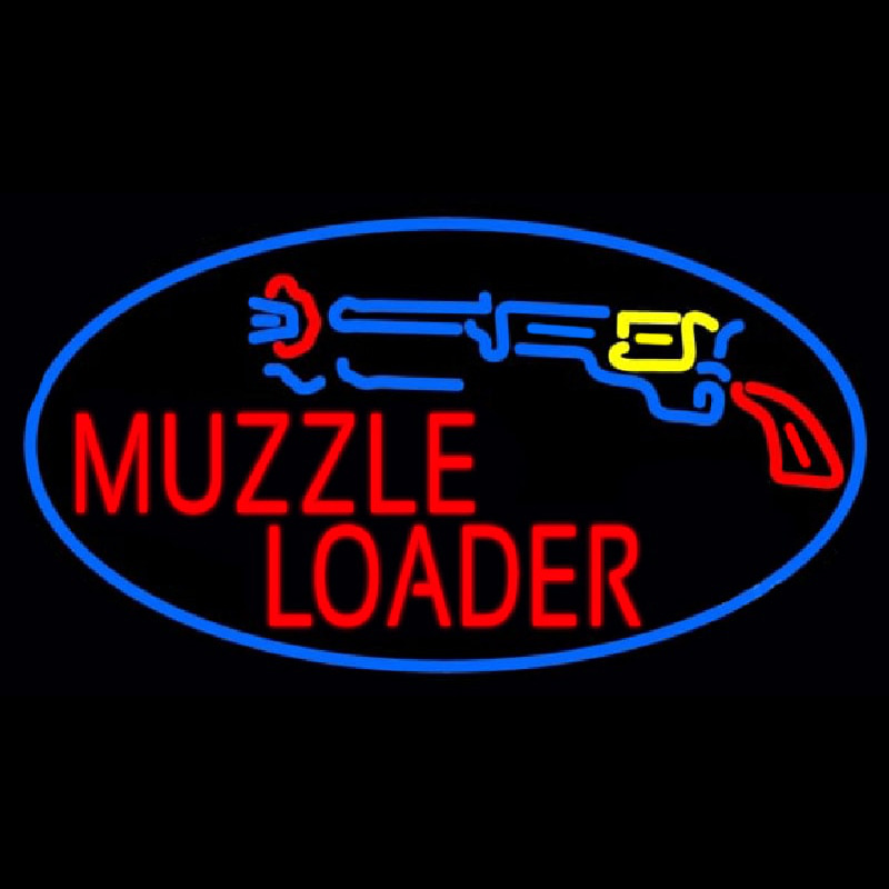 Muzzle Loader Neontábla