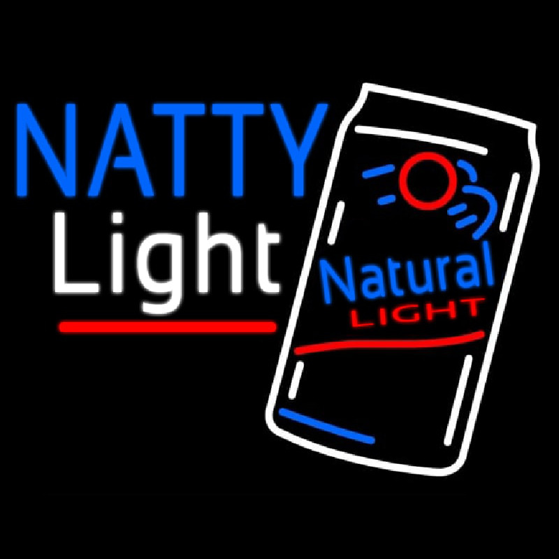 Natty Light Natural Light Beer Neontábla