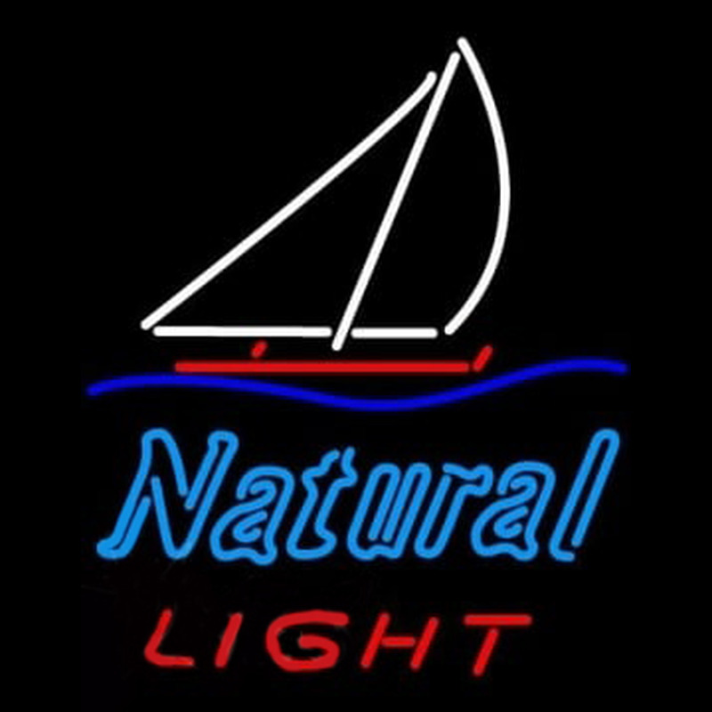 Natural Light Sailboat Neontábla