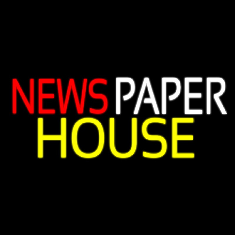 Newspaper House Neontábla