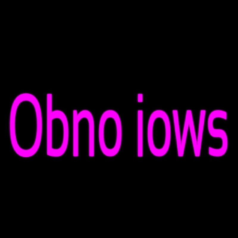 Obno iows Neontábla